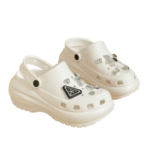 Sandal Wanita Jibbitz White
